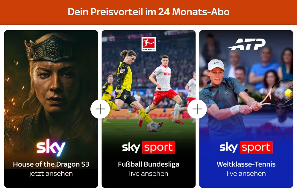 Sky Sport Austria 24-Monats-Deal